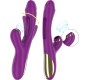 Intense ATENEO RECHARGEABLE MULTIFUNCTION VIBRATOR 7 VIBRATIONS WITH SWINGING MOTION AND SUCKING PURPLE