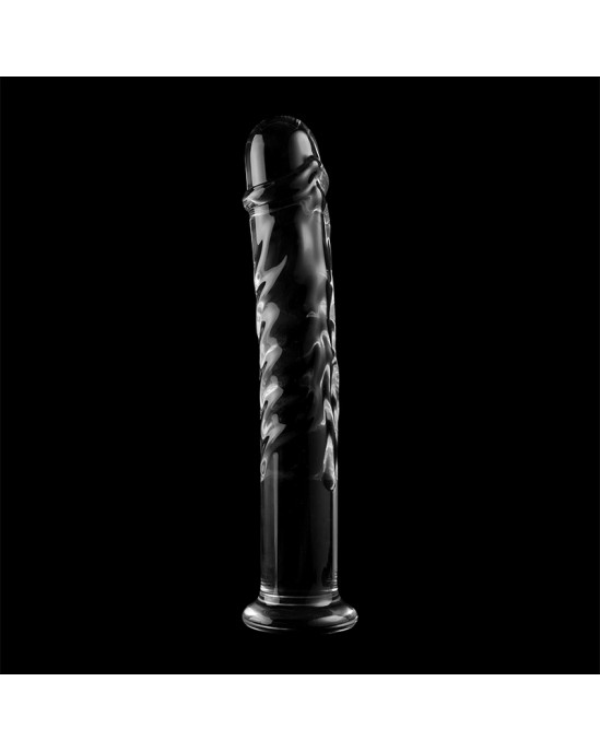 Nebula Series By Ibiza MODEL 16 DILDO BOROSILICATE GLASS 18.5 X 3 CM CLEAR