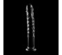 Nebula Series By Ibiza MODEL 16 DILDO BOROSILICATE GLASS 18.5 X 3 CM CLEAR