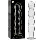 Nebula Series By Ibiza MODEL 10 DILDO BOROSILICATE GLASS 16.5 X 3.5 CM CLEAR