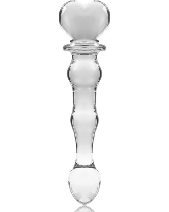 Nebula Series By Ibiza MODEL 21 DILDO BOROSILICATE GLASS 20.5 X 3.5 CM CLEAR