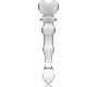 Nebula Series By Ibiza MODEL 21 DILDO BOROSILICATE GLASS 20.5 X 3.5 CM CLEAR