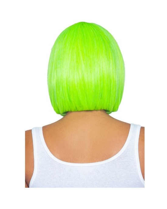 Leg Avenue Accessories LEG AVENUE — FLUORESCENTS BOB WIG NEON GREEN