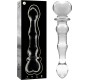 Nebula Series By Ibiza MODEL 21 DILDO BOROSILICATE GLASS 20.5 X 3.5 CM CLEAR