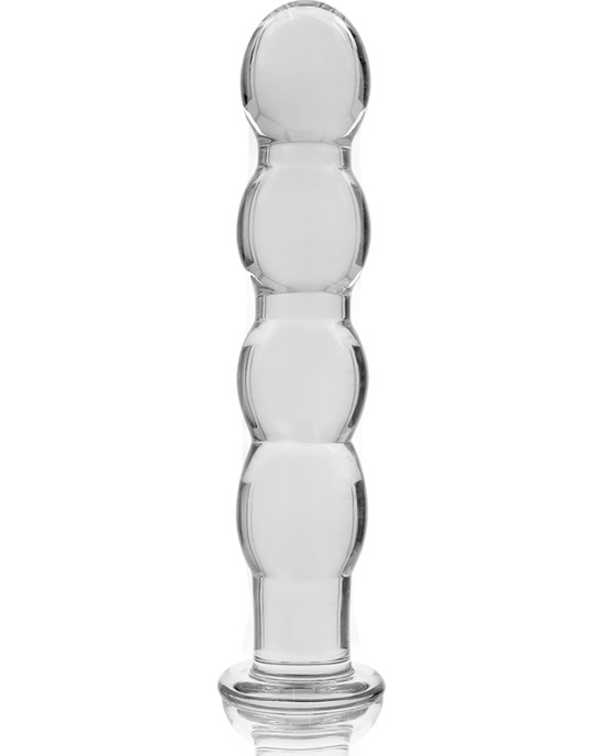 Nebula Series By Ibiza MODEL 10 DILDO BOROSILICATE GLASS 16.5 X 3.5 CM CLEAR