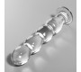 Nebula Series By Ibiza MODEL 10 DILDO BOROSILICATE GLASS 16.5 X 3.5 CM CLEAR