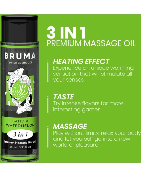 Bruma PREMIUM MASAGE KARSTA EĻĻA ARBUZS 3 IN 1 - 100 ml