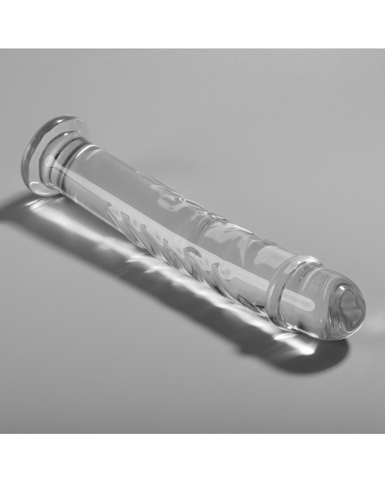 Nebula Series By Ibiza MODEL 16 DILDO BOROSILICATE GLASS 18.5 X 3 CM CLEAR