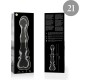 Nebula Series By Ibiza MODEL 21 DILDO BOROSILICATE GLASS 20.5 X 3.5 CM CLEAR