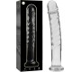 Nebula Series By Ibiza MODEL 16 DILDO BOROSILICATE GLASS 18.5 X 3 CM CLEAR