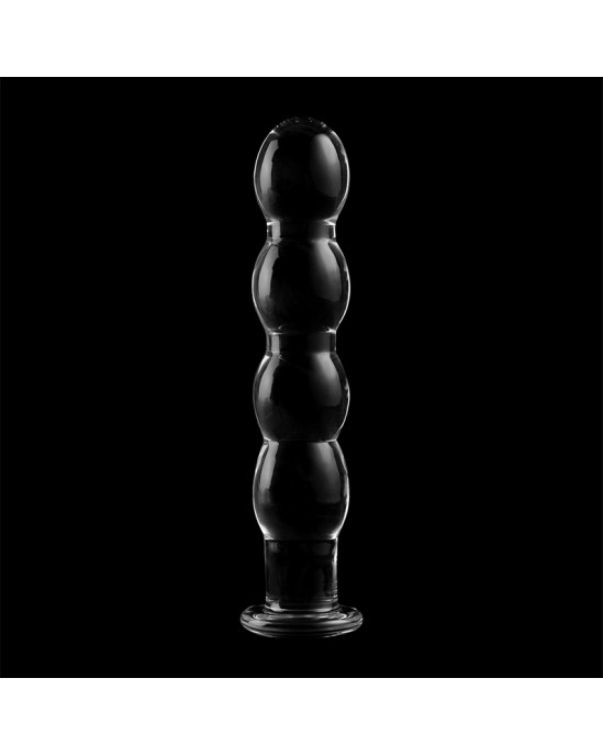 Nebula Series By Ibiza MODEL 10 DILDO BOROSILICATE GLASS 16.5 X 3.5 CM CLEAR