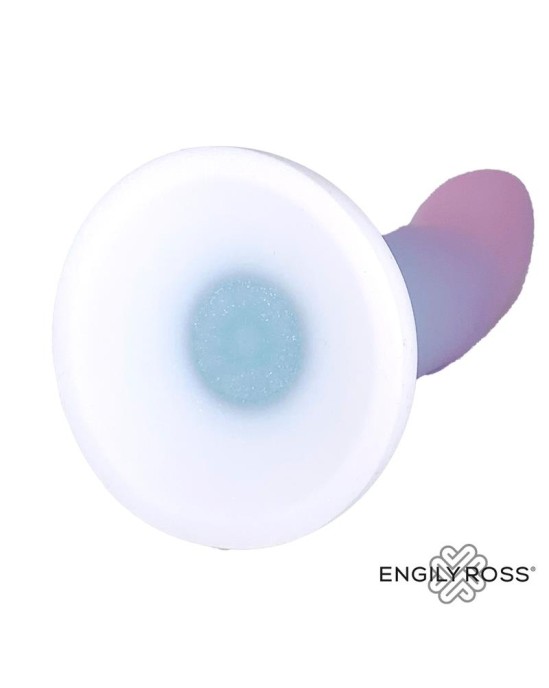 Dildox By Engily Ross Dildo Silicona L quida Color Degrado con Ventosa 13,6 cm