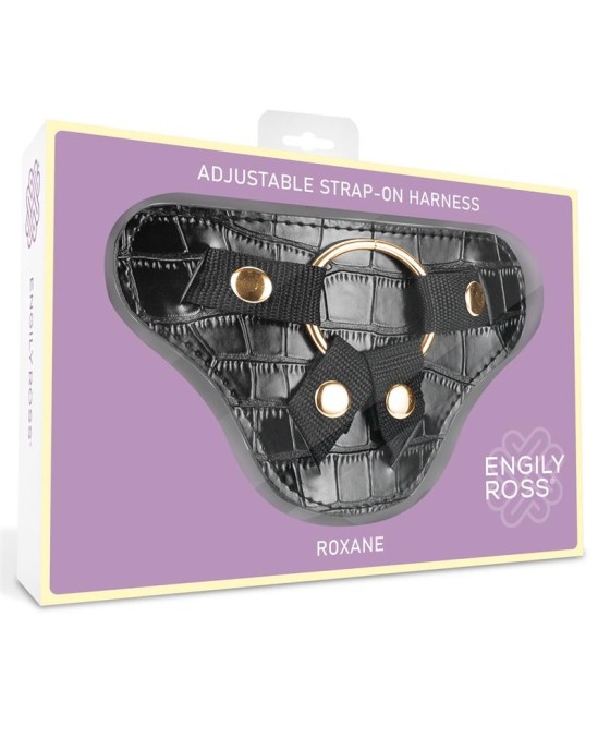 Dildox By Engily Ross Roxane Arn?s Universal Ajustable 3 Anillo de Silicona Negro