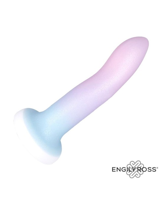 Dildox By Engily Ross Dildo Silicona L quida Color Degrado con Ventosa 13,6 cm