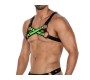 Cut4Men H4RNESS06 Chest Harness 4WAY Blazing Green One Size