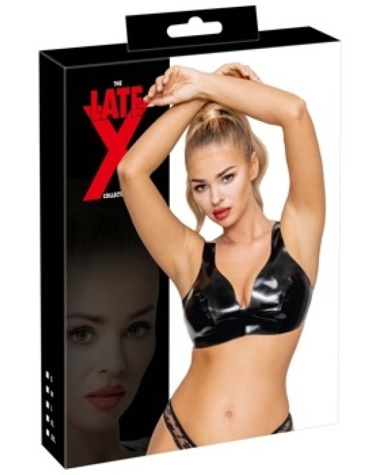 Late X Latex Bustier 2XL