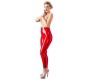 Late X Latex Leggings red S