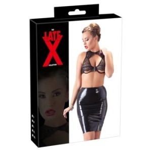 Late X Latex Skirt 2XL