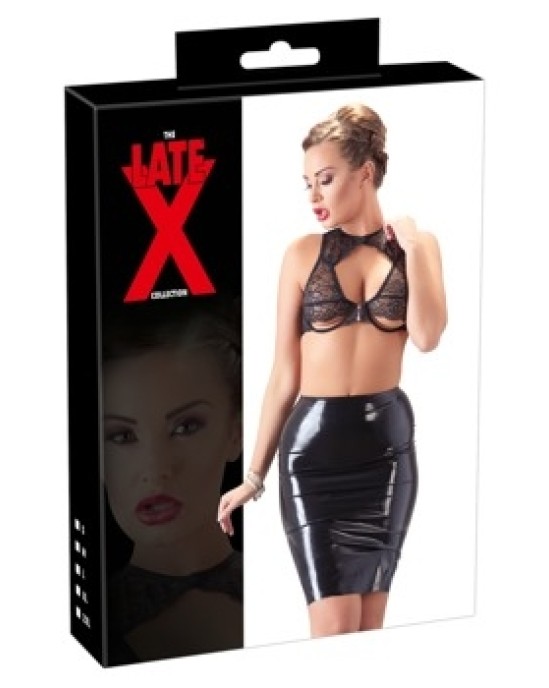 Late X Latex Skirt 2XL