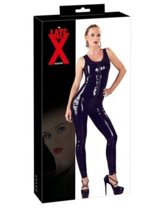 Late X Latex Catsuit black 2XL