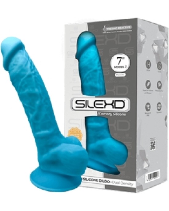 Silexd SILIKONA DILDO MODELIS 1 7 ZILS"