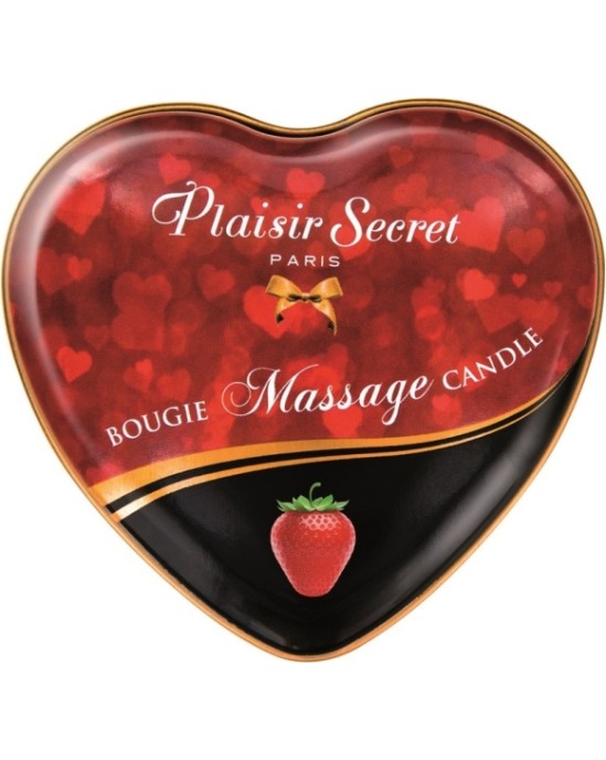 Plaisir Secret MASĀŽAS SVECE 35ML ZEMENES