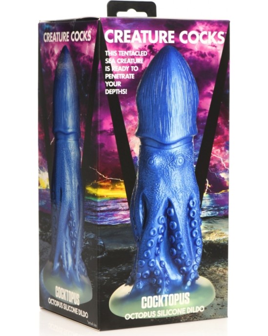 Xr - Creature Cocks ASTOŅKĀJS SILIKONA DILDO