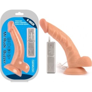 Vscnovelty MR RUDE BUZZER FLESH VIBRĒJOŠAIS PENIS 22'86 CM