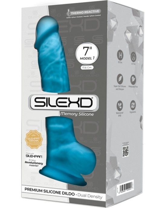 Silexd SILIKONA DILDO MODELIS 1 7 ZILS"