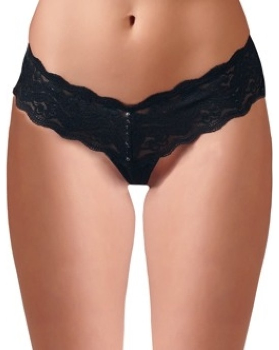 Cottelli Lingerie Pērļu virtenes melna M