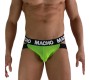 Macho Underwear MACHO — MX28FA JOCK GREEN FLUOR L