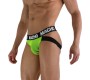 Macho Underwear MACHO — MX28FA JOCK GREEN FLUOR L