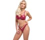 Cottelli Lingerie Bra Set red 75B/S