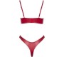 Cottelli Lingerie Bra Set red 75B/S