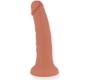 Oninder SMALL BOGOTÁ VIBRATOR DILDO 9 SPEEDS NATURAL 22 CM -O- 4.5 CM - FREE APP