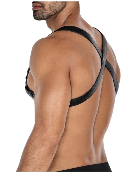 Cut4Men H4RNESS06 Chest Hrness 4WAY Black One Size