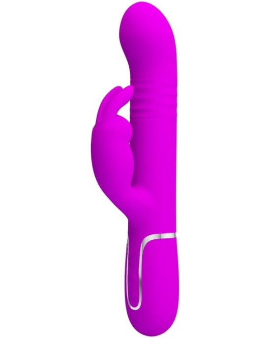 Prettylove Coale Thrusting un Rotating Rabbit Vibrator USB