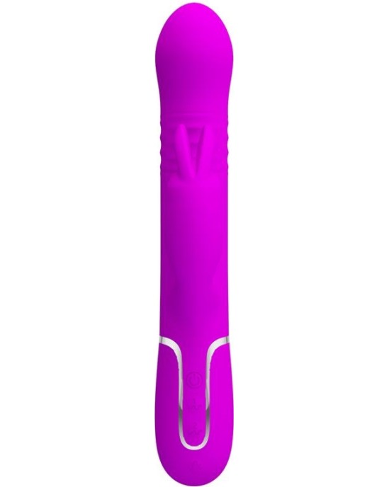 Prettylove Coale Thrusting un Rotating Rabbit Vibrator USB