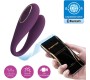 Prettylove August Vibrador de Parejas App Remote Lila CL12