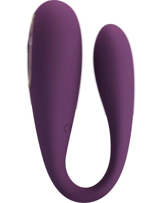 Prettylove August Vibrador de Parejas App Remote Lila CL12