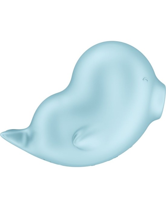 Satisfyer Air Pulse SATISFYER - SASSY SEAL СТИМУЛЯТОР И ВИБРАТОР СИНИЙ