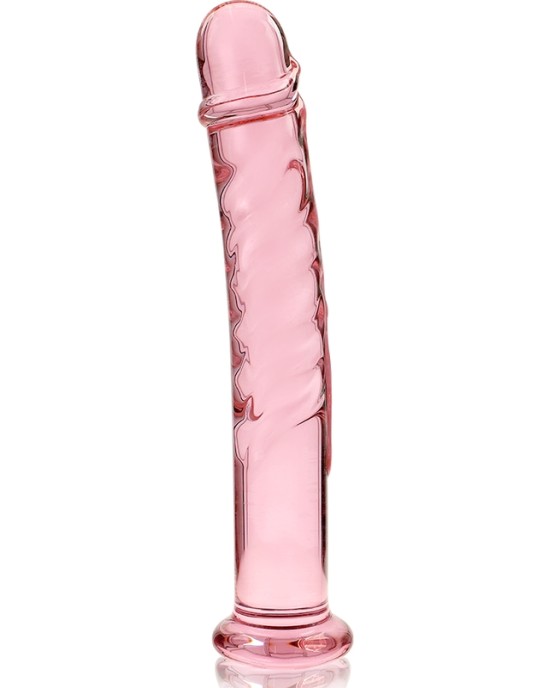 Nebula Series By Ibiza MODEL 16 DILDO BOROSILICATE GLASS 18.5 X 3 CM PINK