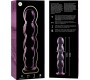 Nebula Series By Ibiza MODELIS 10 DILDO BOROSILIKĀTS STIKLS 16,5 X 3,5 CM ROZĀ