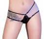 Chilirose Panties & Thongs CHILIROSE - CR 4387 BIKŠES MELNAS S/M