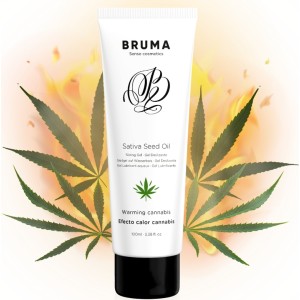 Bruma SATIVA SĒKLU EĻĻAS BĪDĪŠANĀS GELS SILDĪŠANĀS KAŅEPES GARŠU 100 ml