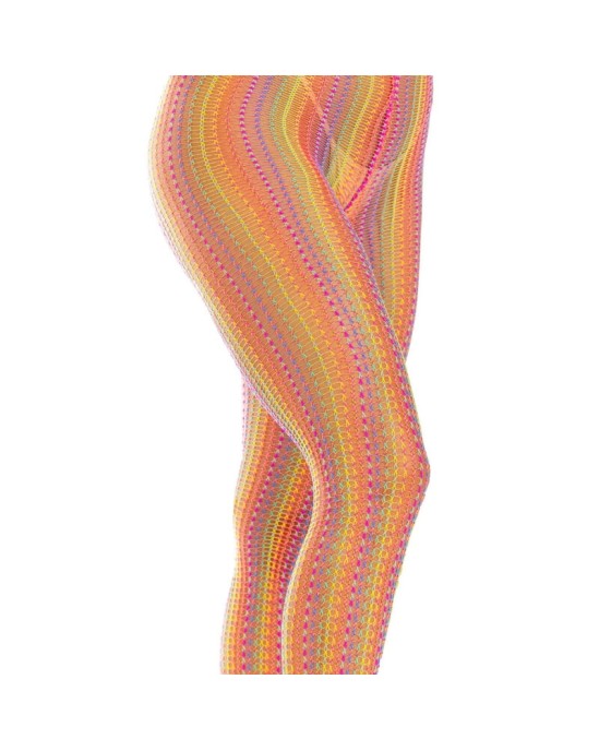 Leg Avenue Hosiery LEG AVENUE - MULTICOLOR CROCHET STOCKINGS