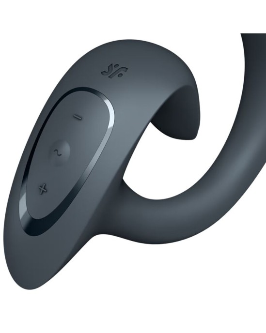 Satisfyer Vibrator SATISFYER - G FOR GODDESS 1 КРОЛИК ВИБРАТОР ТЕМНО-СЕРЫЙ