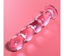 Nebula Series By Ibiza MODEL 10 DILDO BOROSILICATE GLASS 16.5 X 3.5 CM PINK