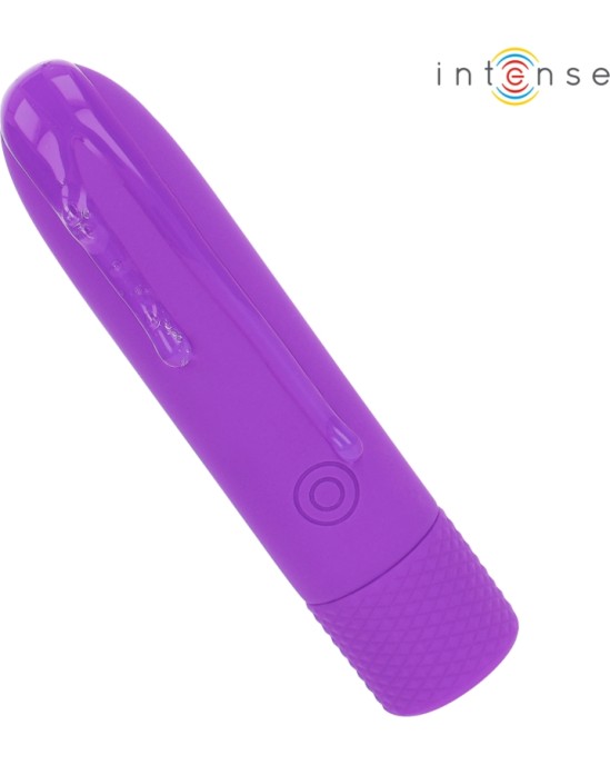 Intense Fun INTENSE — SYMONE USB UZLĀDĒJAMS VIBRĒJOŠS BULLET 8 VIBRATIONS PURPLE 10 x 2,2 CM