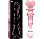 Nebula Series By Ibiza MODEL 21 DILDO BOROSILICATE GLASS 20.5 X 3.5 CM PINK